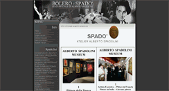Desktop Screenshot of albertospadolini.it